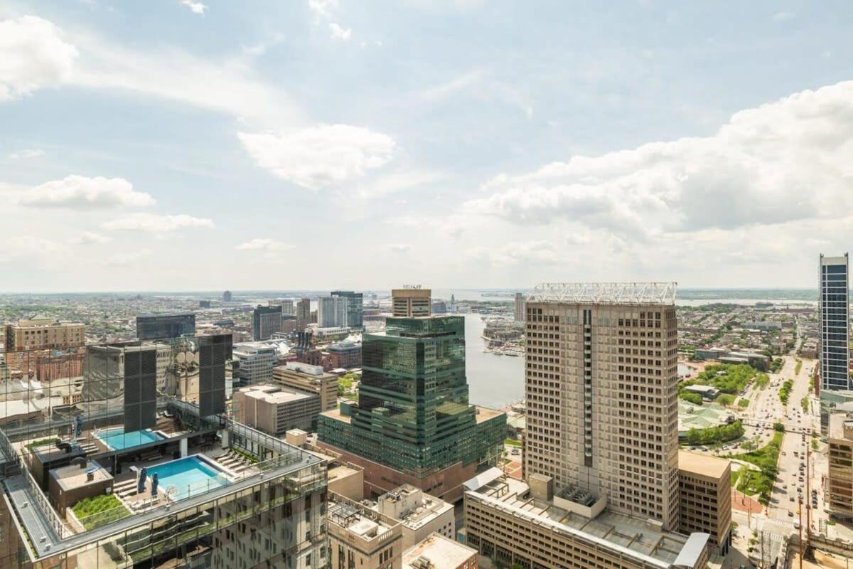 2B 2Ba Luxury Downtown Suite Rooftop Deck & Gym Baltimore Ngoại thất bức ảnh