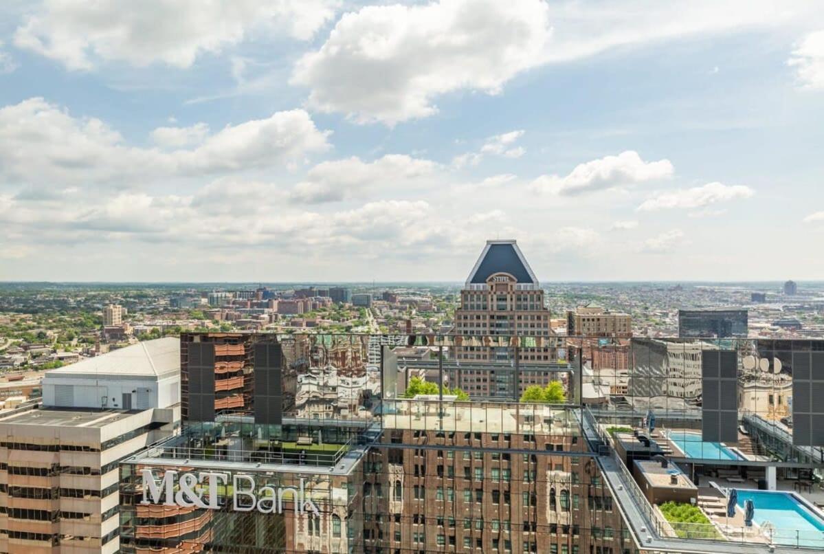 2B 2Ba Luxury Downtown Suite Rooftop Deck & Gym Baltimore Ngoại thất bức ảnh