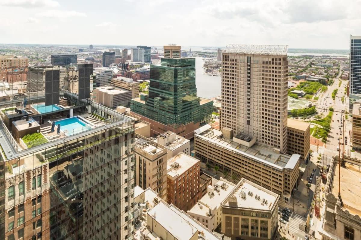 2B 2Ba Luxury Downtown Suite Rooftop Deck & Gym Baltimore Ngoại thất bức ảnh